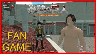 ROARK’S ATTACK ON TITAN FAN GAME ESPAÑOL [upl. by Buskus]