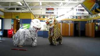 Macleans College Lion Dance 2010 Sequence [upl. by Nevuer]