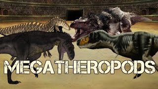 Paleontology News All Known Megatheropods [upl. by Ailati]