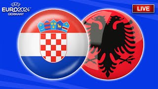 🔴 EM 2024 Kroatien vs Albanien  Talk LIVE [upl. by Klarrisa966]