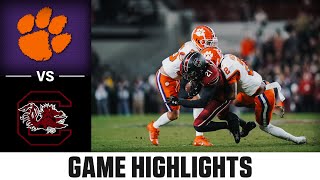 Clemson vs South Carolina Game Highlights  2023 ACC Football [upl. by Naz292]