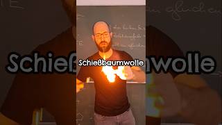 Braucht das jeder Zauberkasten Schießbaumwolle  Nitrierung experiment chemie lehrer schule [upl. by Dietz210]