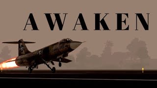 A W A K E N  Warthunder cinematic  F104A Mach 2 flight [upl. by Niemad]