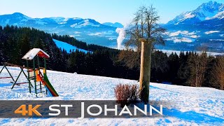 ST JOHANN IN TIROL 🇦🇹 4K Drone Drohne  Sankt Johann Tyrol AUSTRIA Österreich [upl. by Nodyarg673]