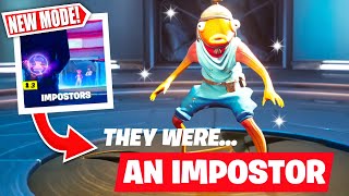 Fortnite Impostors LTM Gameplay Among Us Mod [upl. by Arda346]