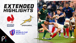 France v South Africa  2023 RUGBY WORLD CUP EXTENDED HIGHLIGHTS  101523  NBC Sports [upl. by Eaner]