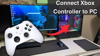 How to Connect Xbox Controller to PC Easy Method [upl. by Hayotal947]