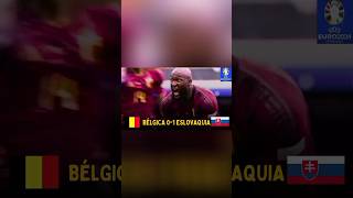 Resumen Bélgica vs Eslovaquia 01 Lukaku sigue gafado [upl. by Nycila790]