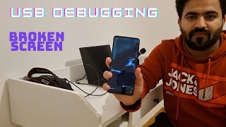 How To Turn On USB Debugging With A BrokenBlack Screen  How to Screen Mirror Broken Screen 2023 [upl. by Byram]