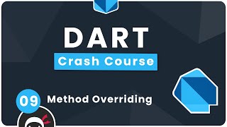 Dart Crash Course 9  Method Overriding [upl. by Nanci]