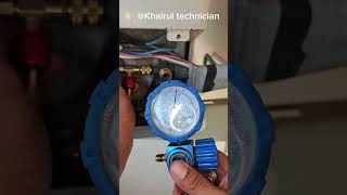 how to fix AC Voltas R 22 Gas Top Upr ac acrepair motivation hvacservice repair acservice [upl. by Nabla]