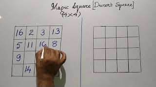 4×4 Magic Square [upl. by Victoria]