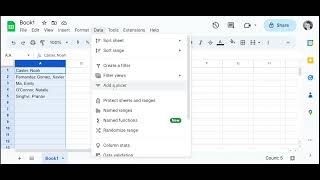 Google Sheets Split Text into Columns [upl. by Sella]