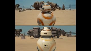 LEGO Star Wars  The Force Awakens Teaser Realistic Look Comparison 1 [upl. by Rivkah]