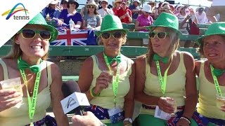 Fans at Kooyong for day 1  Davis Cup 2016 [upl. by Todhunter]