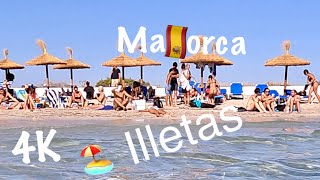 🏖Illetas Mallorca 2022 July📷4K60 [upl. by Flip]