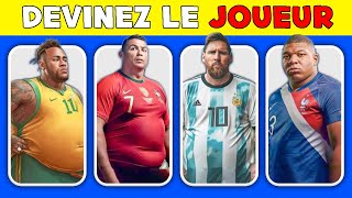 Devinez LE JOUEUR DE FOOTBALL par VOIX  EMOJI  Cheveux 🔊⚽Messi Ronaldo Neymar Benzema Mbappé [upl. by Flip]