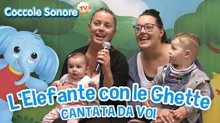 Lelefante con le ghette  Cantata dalle famiglie italiane  Canzoni per bambini di Coccole Sonore [upl. by Amsirahc]