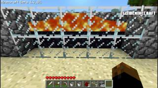 How to farm Obsidian with Redstone Wire  Minecraft HD [upl. by Dillie981]