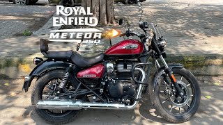 Meteor 350 Review  All Royal Enfield Bikes Review part 8 [upl. by Nemrac]