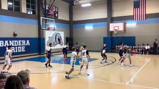 7th grade Carrizo Springs Vs Bandera Bandera 2 [upl. by Frohman407]