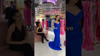 Sharing is caring 😂 promdressshopping formaldresses promdress eveningdresses dress prom [upl. by Htenay]