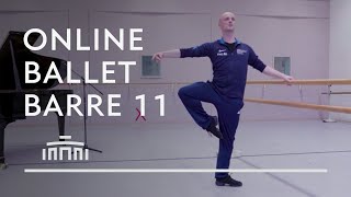 Ballet Barre 11 Online Ballet Class  Dutch National Ballet [upl. by Nytsyrk]