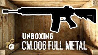 Cyma CM006 Full Metal  Airsoft Replica Unboxing [upl. by Alicirp83]