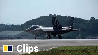 The KF21 South Korea tests its first homedeveloped fighter jet [upl. by Tilda]