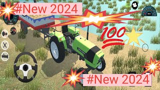 Indian Tractor Simulator 2 Gameplay Best Tractor Gameplay New Tractor Gameplay For Android [upl. by Aken]