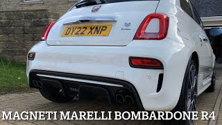 ABARTH 595  Magneti Marelli Bombardone R4 [upl. by Ccasi]