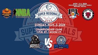 IBL ProAm NNBAMidAmerica League Super Regionals Championship Game  Nov 3 2024 [upl. by Aivatnohs644]