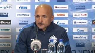 Luciano Spallettis press conference after Zenit — Terek English subtitles [upl. by Knorring]