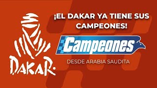 DAKAR 2024  SE DEFINIERON LOS GANADORES  Campeones 190124 [upl. by Vasyuta]