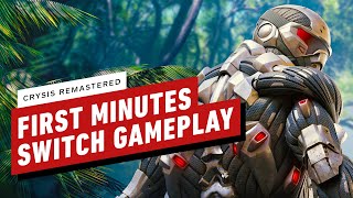 Crysis Remastered First 15 Minutes of Nintendo Switch Gameplay [upl. by Eleinad]