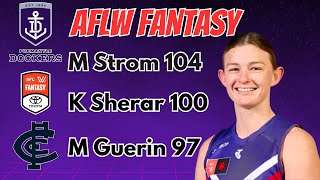 Fremantle Dockers vs Carlton Blues AFLW Fantasy Game Review 2024 [upl. by Oiuqise]