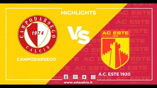 HIGHLIGHTS CAMPODARSEGO  ESTE [upl. by Lyons]