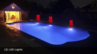 SRSmith LED Pool Lights  See Your Pool in a Whole New Light [upl. by Tare]