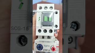 Sigma Kontaktör ve Termik Düzeneğicontactorsigmaelectromagnetic switch [upl. by Ataynek505]