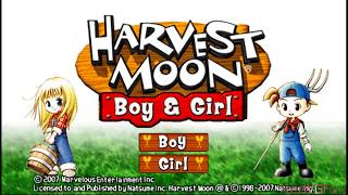 Harvest Moon Boy amp Girl  quotBack to Naturequot For Girl Introduction PSP  PPSSPP Emulation [upl. by Jeanie]