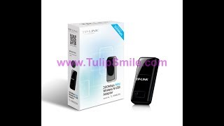 Informational video of TPLINK TLWN823N 300MBPS MINI WIRELESS N USB ADAPTER  HINDI [upl. by Odlanyer]