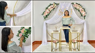 Como hacer una decoración para Boda – Wedding Decor 👰🤵 [upl. by Marbut976]