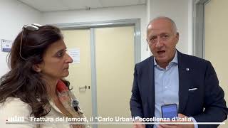 Frattura del femore il “Carlo Urbani” eccellenza d’Italia [upl. by Olsewski]