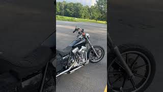 First ride in the fxr dyna motorcycle harley fxr chopper bobber harleydavidson bikelife [upl. by Oniluap]