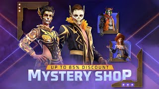 UPCOMING MYSTERY SHOP EVENT FULL DETAILSFIRE HAWK GAMINGfreefire garenafreefire freefirelovers [upl. by Aelanej]