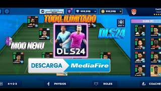 ✓ DESCARGAR DREAM LEAGUE SOCCER 2024 HACKEADO ÚLTIMA VERSIÓNDLS24 MOD MENÚ TODO ILIMITADO [upl. by Eninaej]