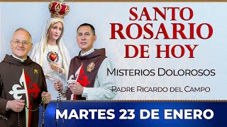 Santo Rosario de Hoy  Martes 23 de Enero  Misterios Dolorosos rosario santorosario [upl. by Norrv]