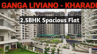 Ganga Liviano Kharadi 25Bhk Spacious Apartment  Reddy Possession [upl. by Laughton]