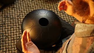 Steel Tongue Drum Lesson  Establishing Core Rhythms amp Grooves for Free Flowing Improv handpan [upl. by Almena]