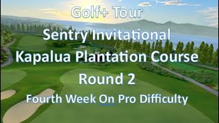 Golf Tour Sentry Invitational Kapalua Hawaii  Fourth Week On Pro Difficulty Week 13 [upl. by Eben]